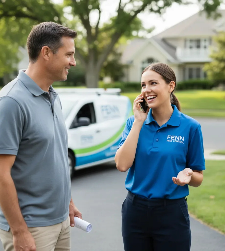 Fenn Pest Control customer support in Harriman